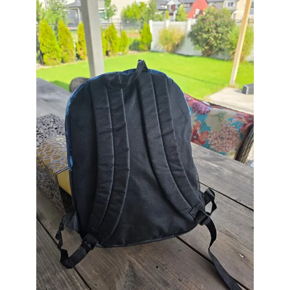 NEW blue camo backpack
